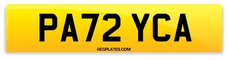 PA72 YCA