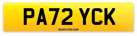 PA72 YCK