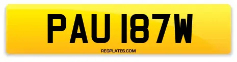 PAU 187W