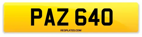 PAZ 640