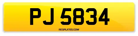 PJ 5834