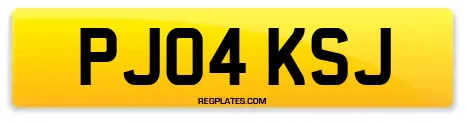 PJ04 KSJ