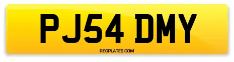 PJ54 DMY