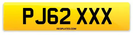PJ62 XXX