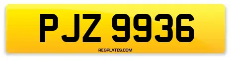 PJZ 9936