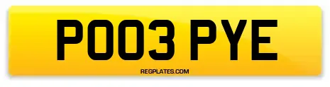 PO03 PYE