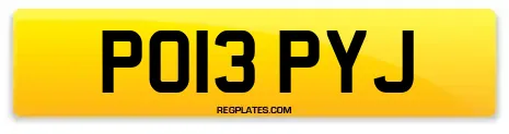 PO13 PYJ