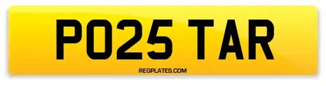 PO25 TAR