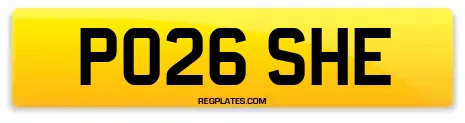 PO26 SHE