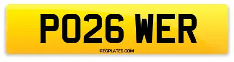 PO26 WER