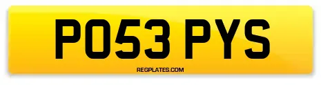 PO53 PYS