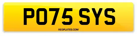 PO75 SYS