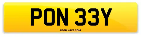 PON 33Y