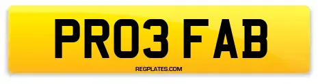 PR03 FAB