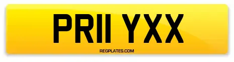PR11 YXX