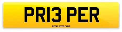 PR13 PER