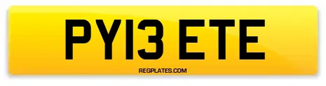 PY13 ETE