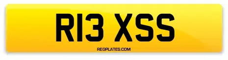 R13 XSS