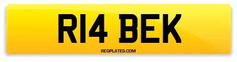 R14 BEK