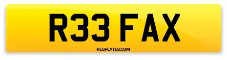 R33 FAX