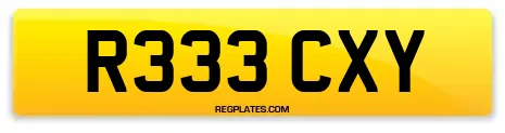 R333 CXY