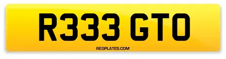 R333 GTO