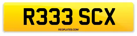 R333 SCX