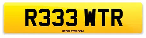 R333 WTR