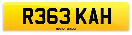 R363 KAH