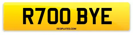 R700 BYE