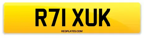 R71 XUK