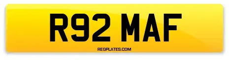 R92 MAF