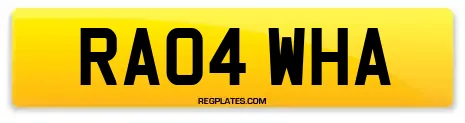 RA04 WHA