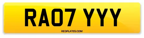 RA07 YYY