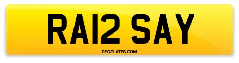 RA12 SAY