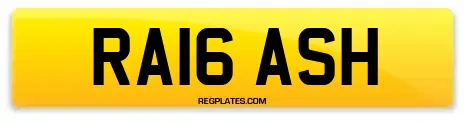 RA16 ASH
