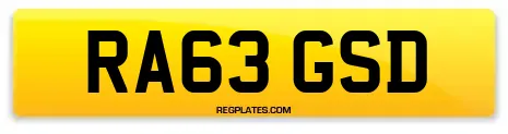 RA63 GSD