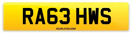 RA63 HWS