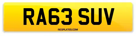 RA63 SUV
