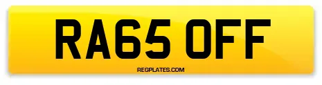 RA65 OFF