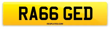 RA66 GED