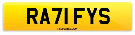 RA71 FYS