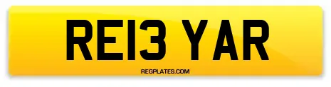 RE13 YAR