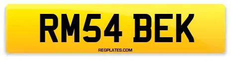 RM54 BEK