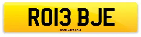 RO13 BJE