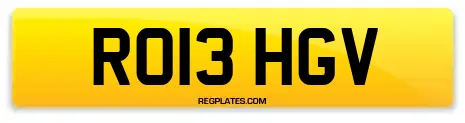 RO13 HGV