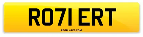 RO71 ERT