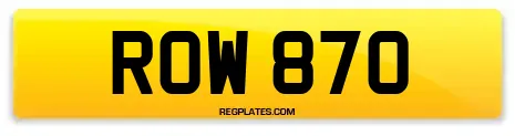 ROW 870