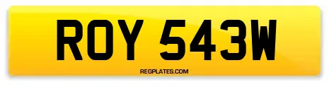 ROY 543W