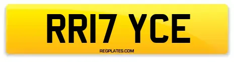 RR17 YCE